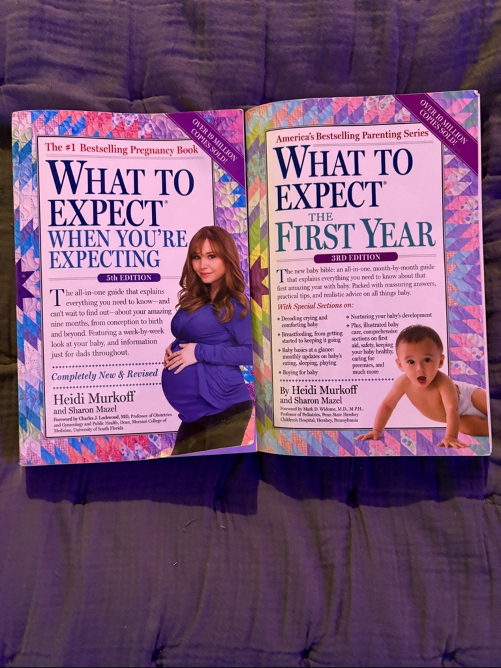 What to Expect Pregnancy & First Year Book Set by Heidi Murkoff